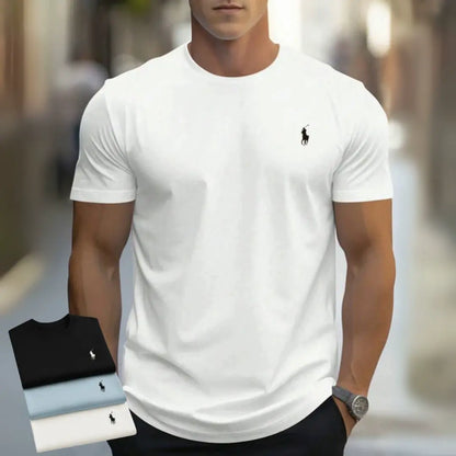 Jeweils 3 Prämien-RL-T-Shirts™