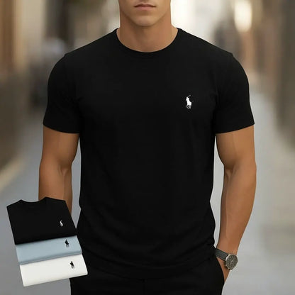 Jeweils 3 Prämien-RL-T-Shirts™