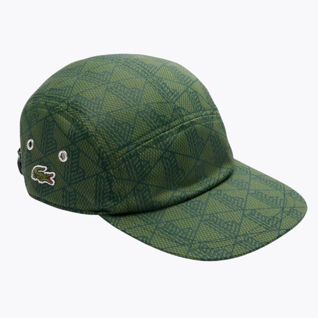 Gorra de jockey de sarga estampada LC 