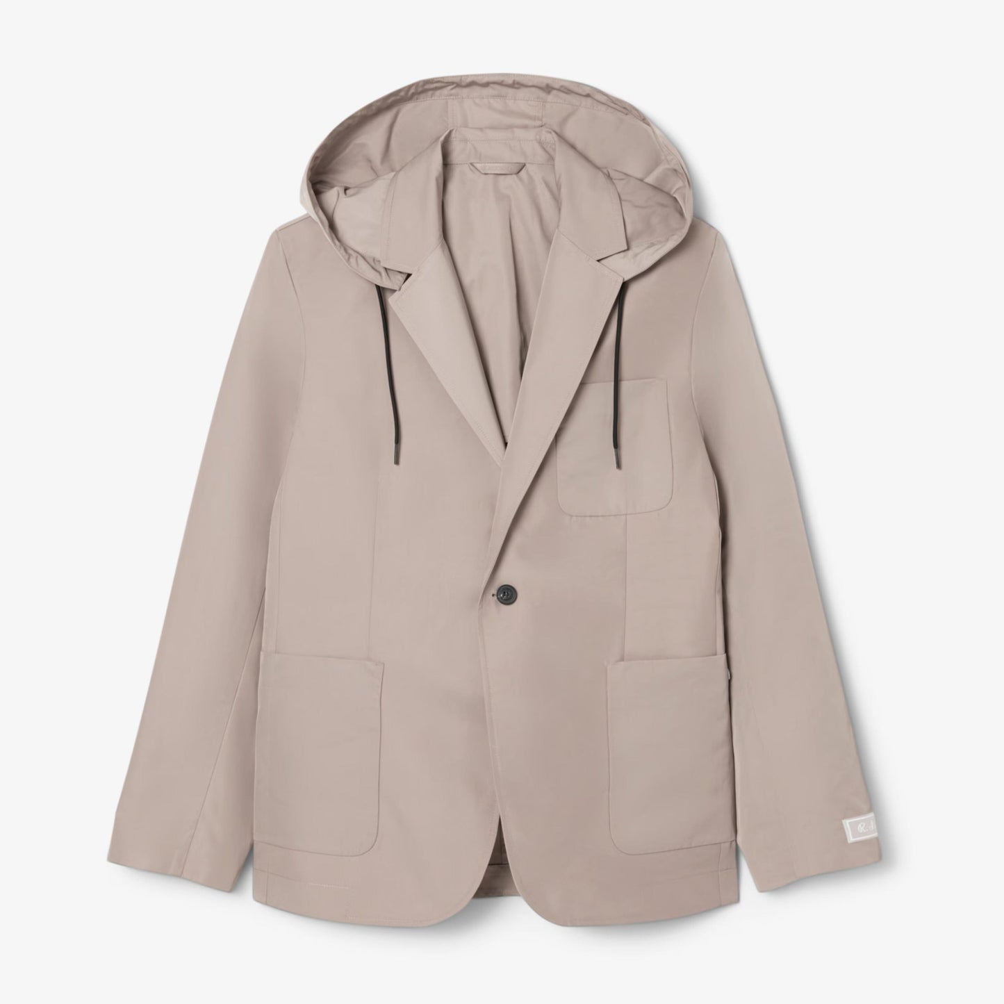 Blazer de sarga LC con capucha 