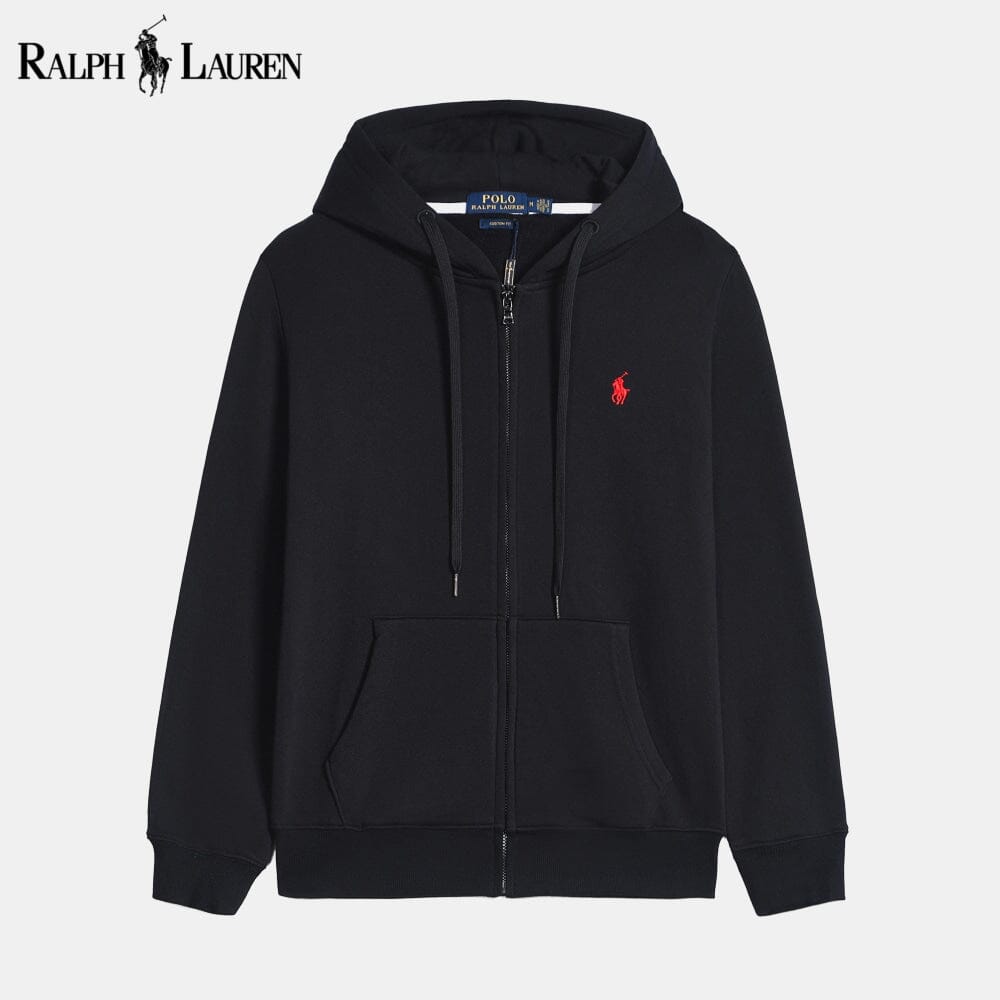 Sudadera con capucha clásica de algodón esencial RL