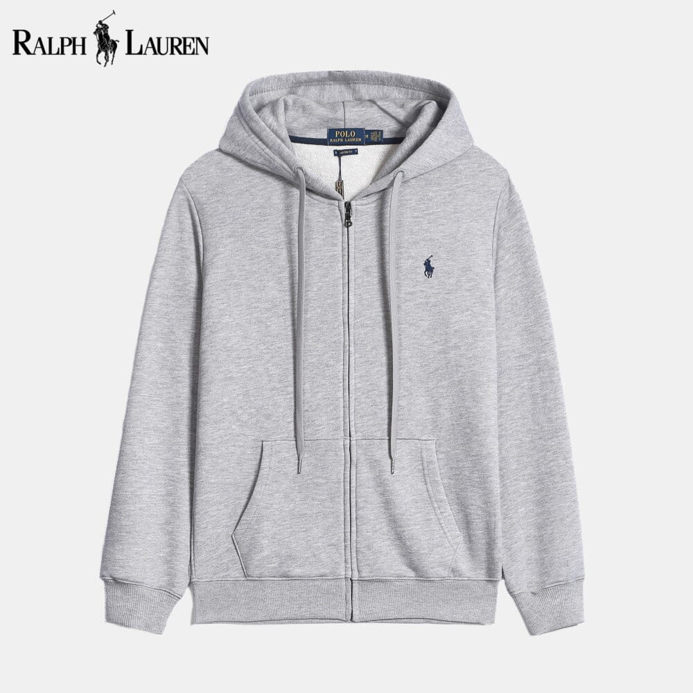 Sudadera con capucha clásica de algodón esencial RL