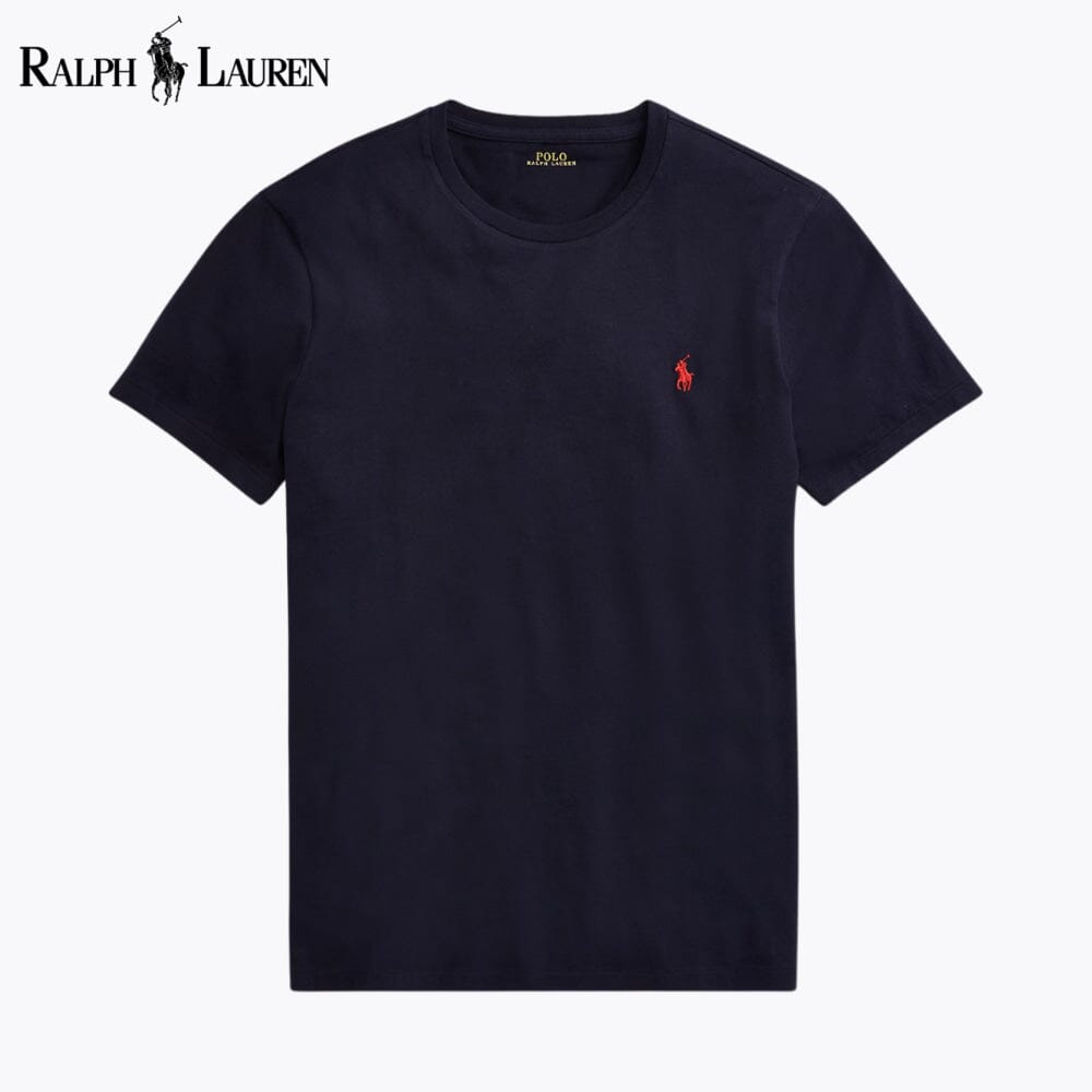 RL Custom Slim Fit Jersey Rundhals-T-Shirt