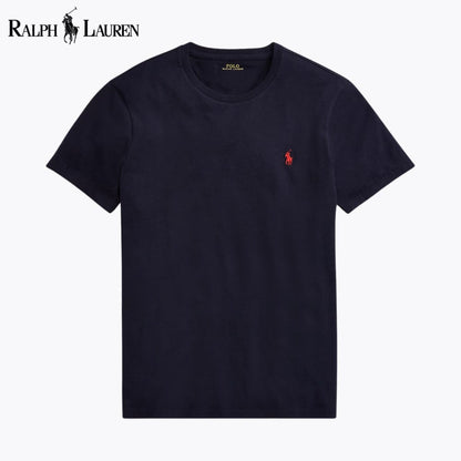 RL Custom Slim Fit Jersey Rundhals-T-Shirt