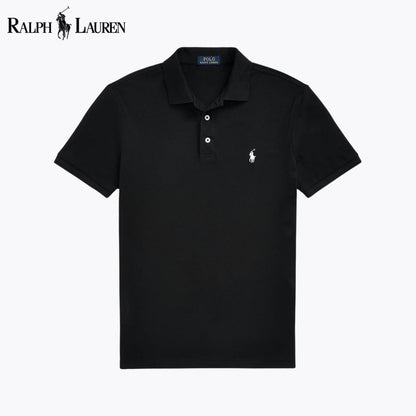 RL Custom Slim Fit Stretch-Mesh-Poloshirt
