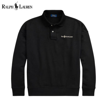 RL Logo Kragen-Sweatshirt
