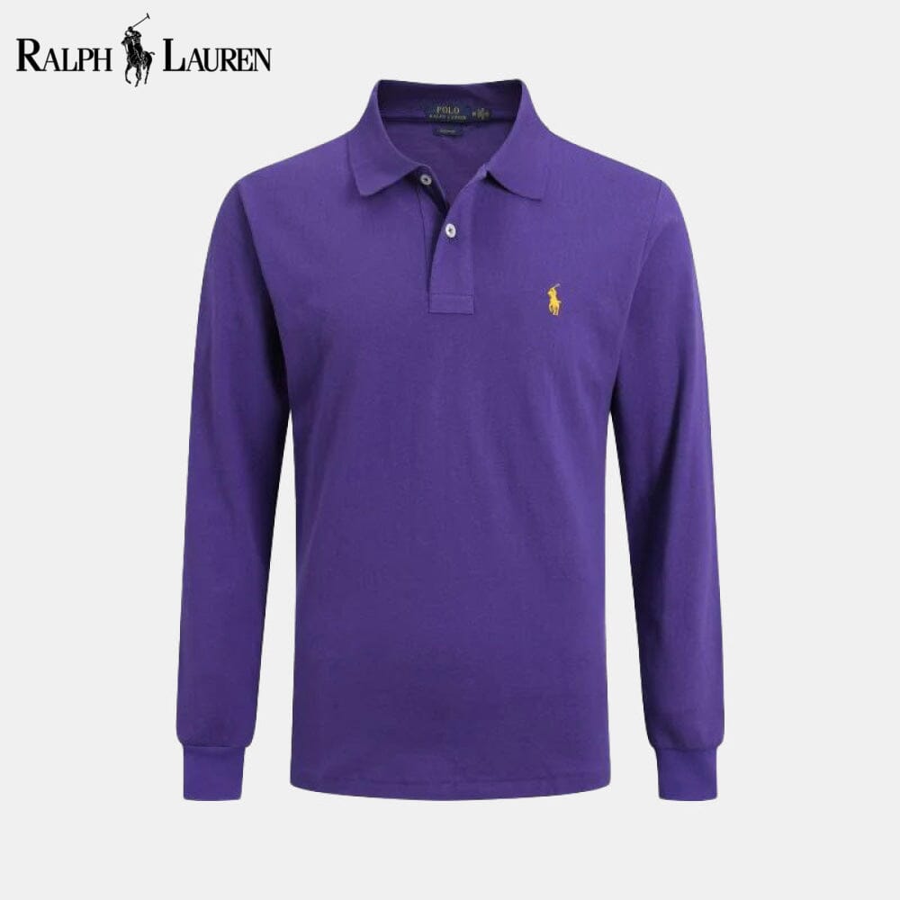 RL Langes Slim-Fit-Hemd