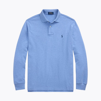 RL Mesh Langarm-Poloshirt 
