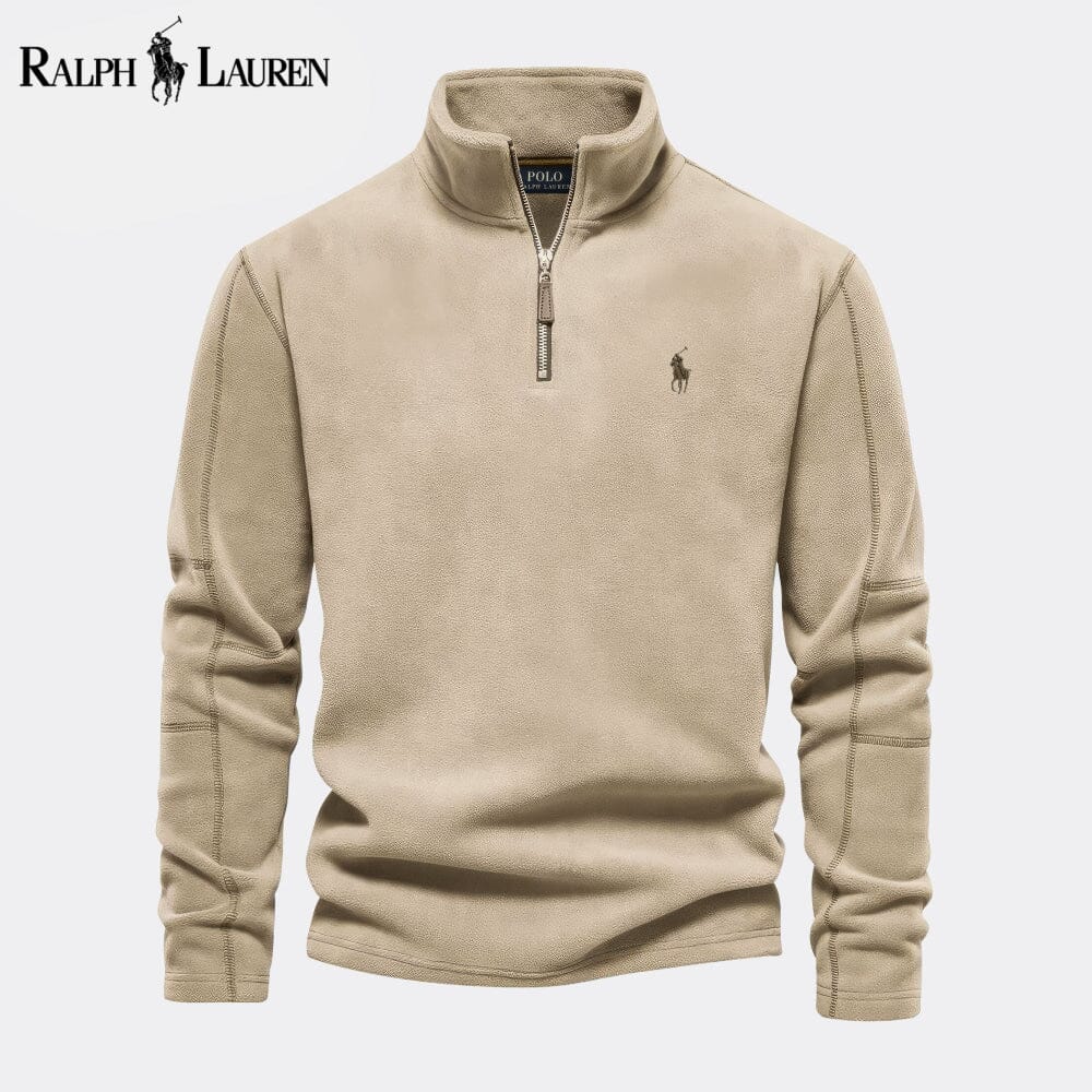RL Prestige Zopfmuster-Wollstrickpullover