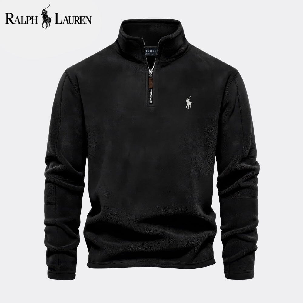 RL Prestige Zopfmuster-Wollstrickpullover