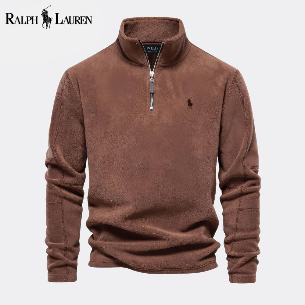 RL Prestige Zopfmuster-Wollstrickpullover