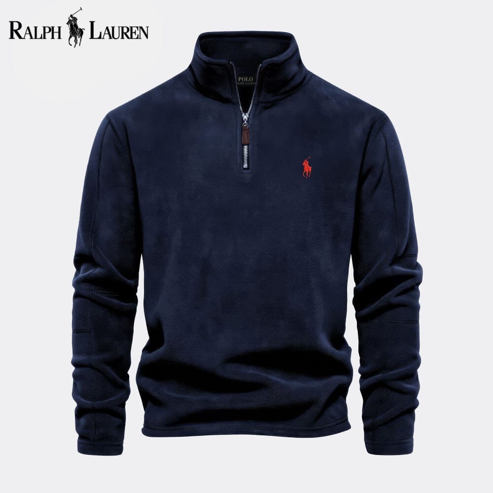 RL Prestige Zopfmuster-Wollstrickpullover