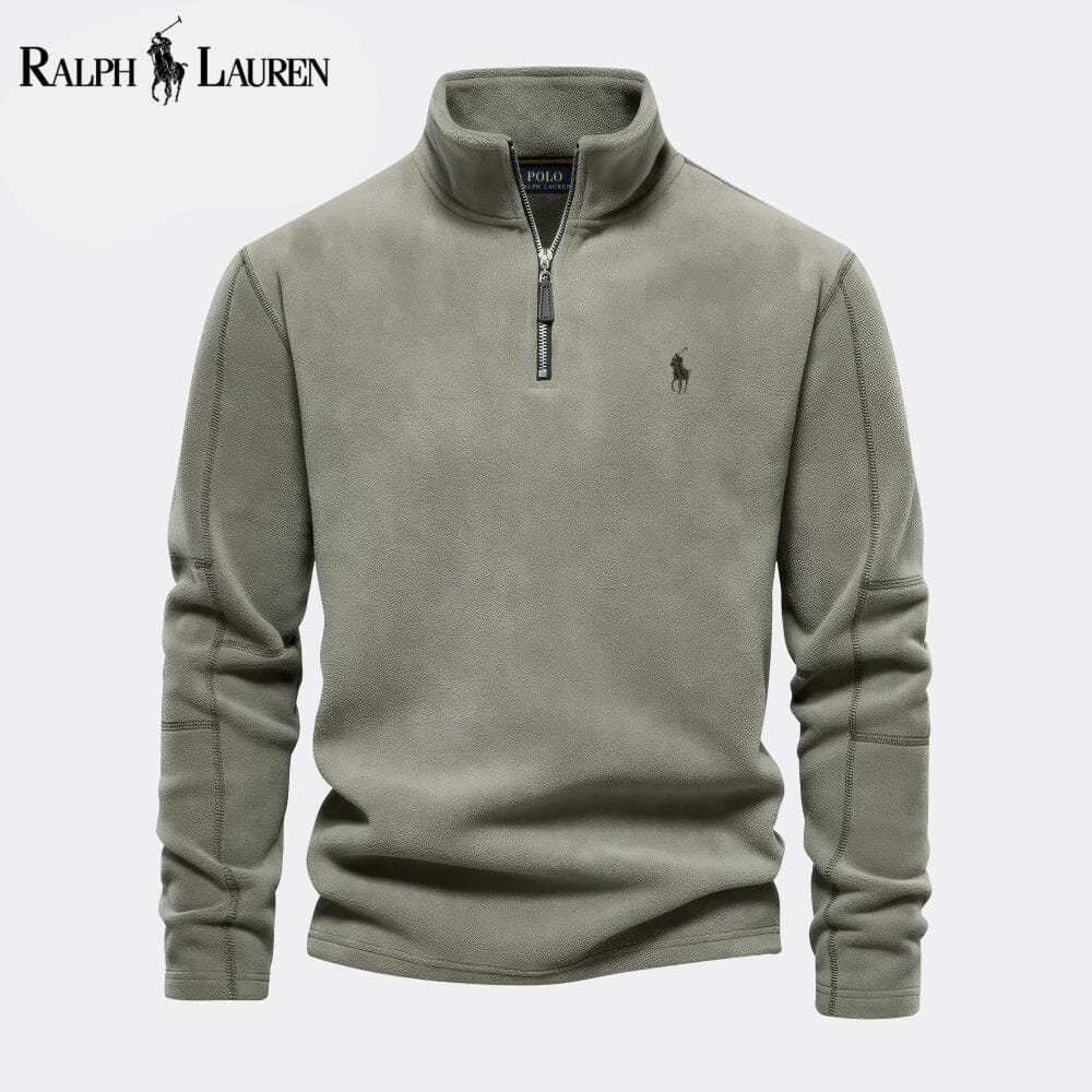 RL Prestige Zopfmuster-Wollstrickpullover