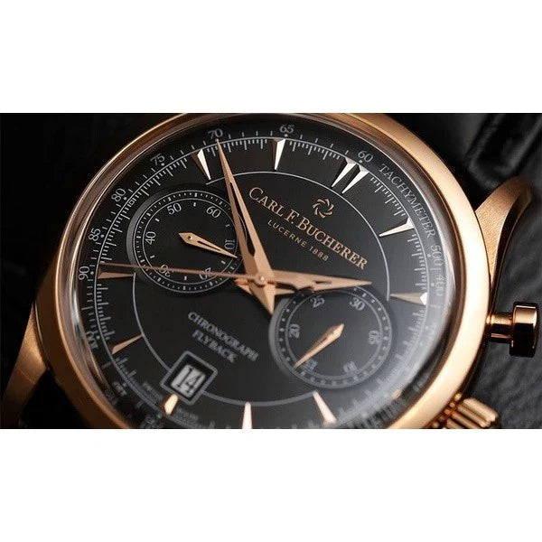 F. Bucherer Classic Chronograph Quartz Watch