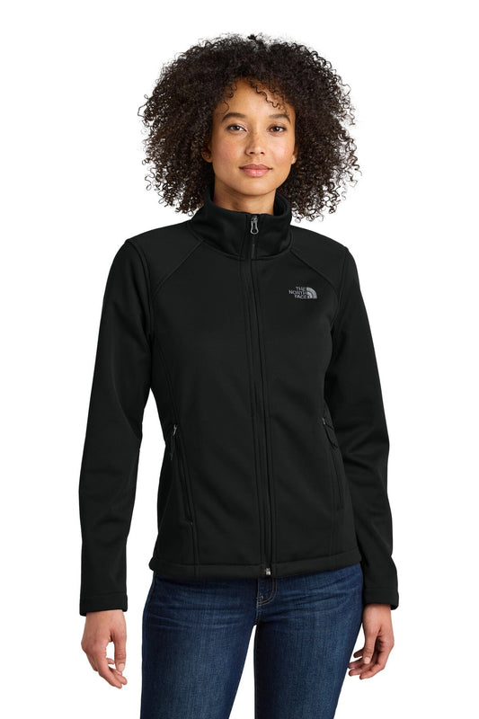 TNF® Damen-Softshelljacke mit Brustlogo und Ridgewall-Logo NF0A88D4