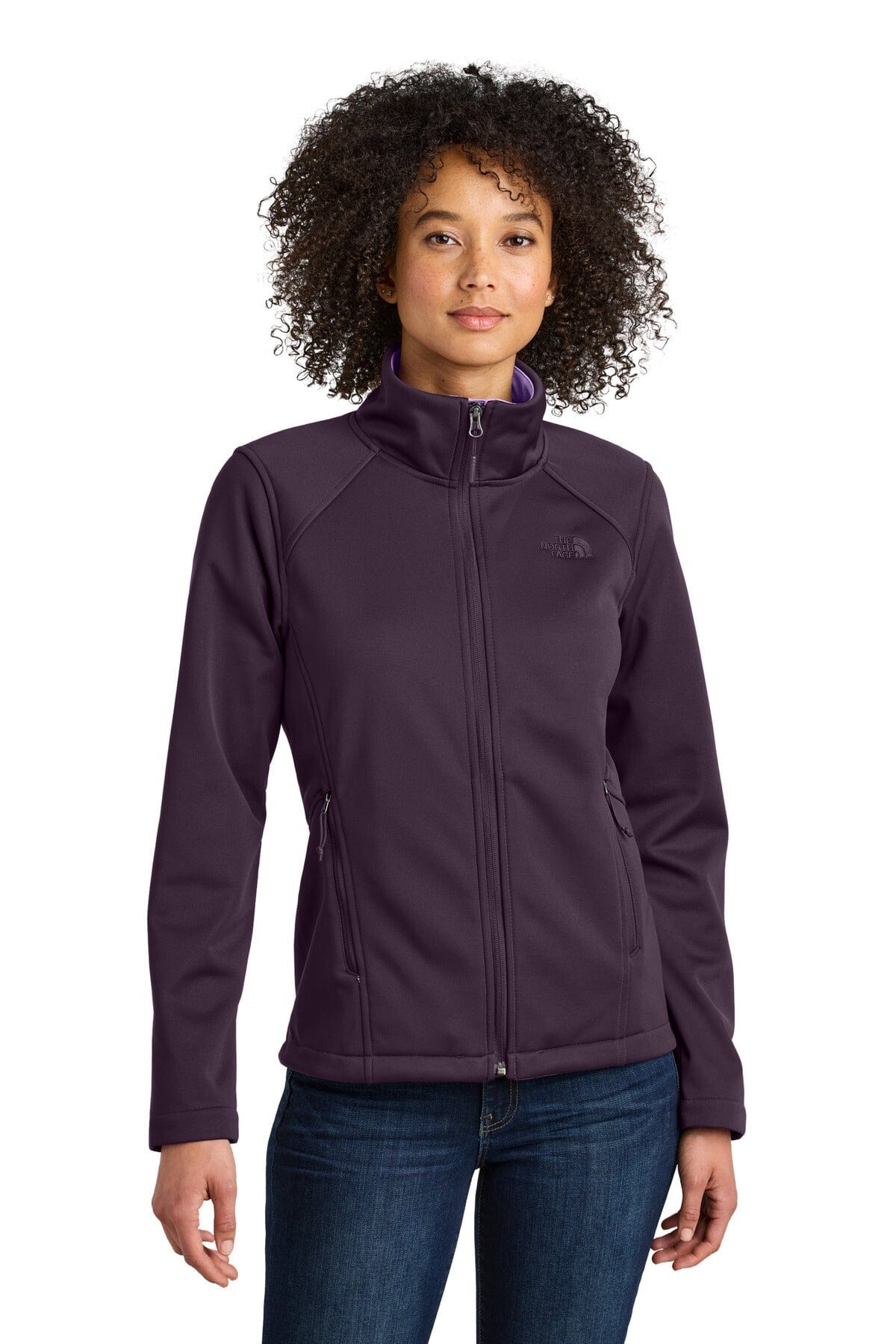 TNF® Damen-Softshelljacke mit Brustlogo und Ridgewall-Logo NF0A88D4